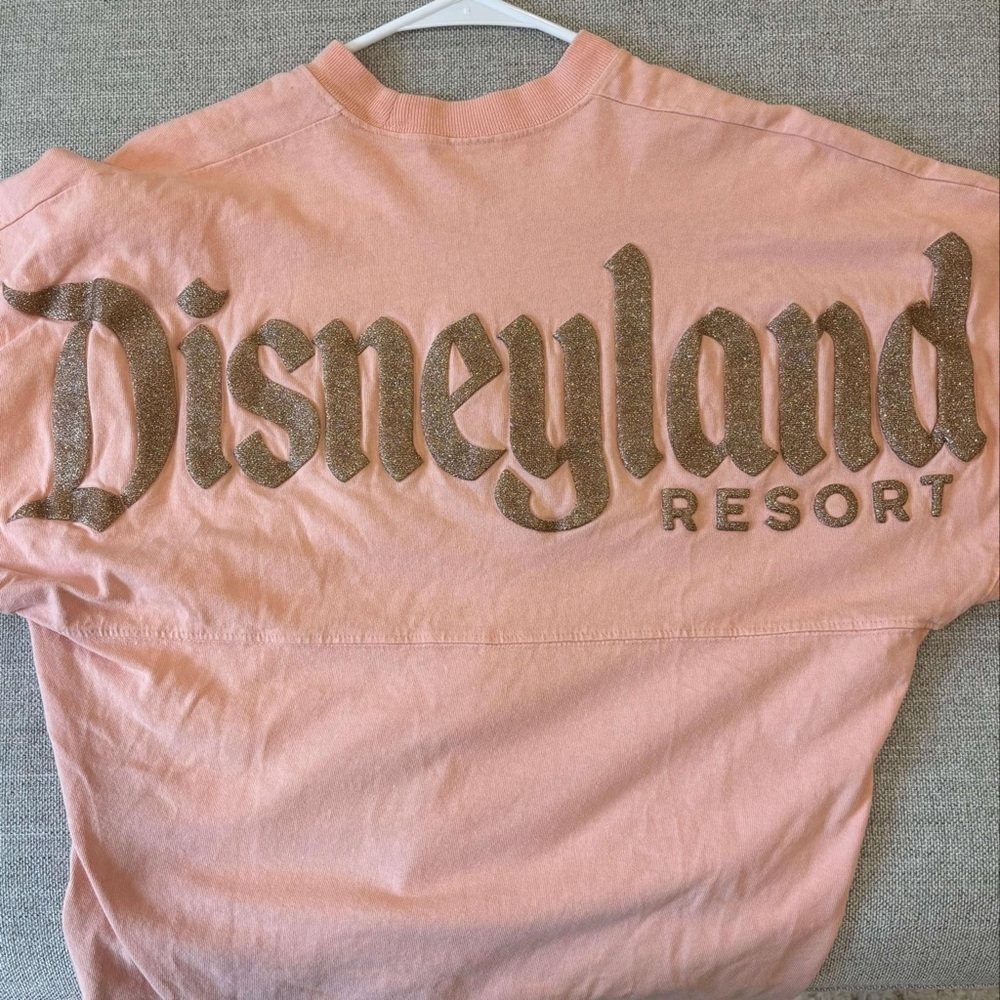 Women's Disney Parks Spirit Jersey Peach Color Size XS - Picture 3 of 4